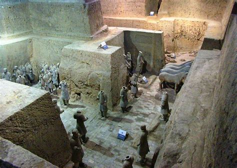 first emperor china tomb excavation|where was qin shi huang buried.